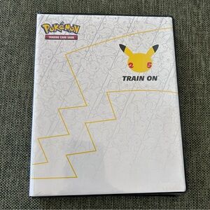 Pokemon Celebrations 25th Anniversary binder and jumbo card lot